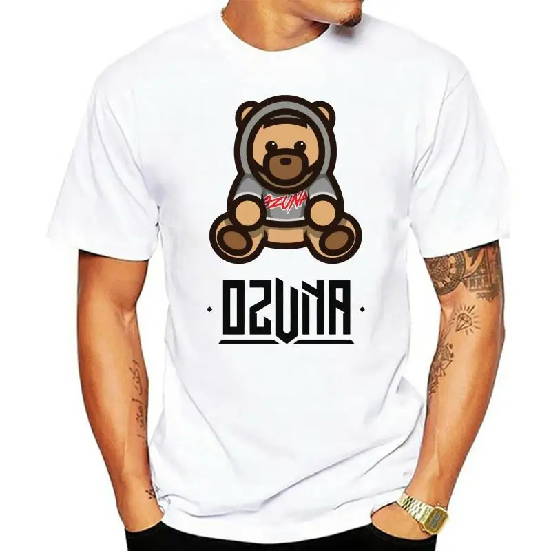 Printed Men T Shirt Cotton tshirts O-Neck Short-Sleeve Ozuna Teddy Bear Women T-Shirt