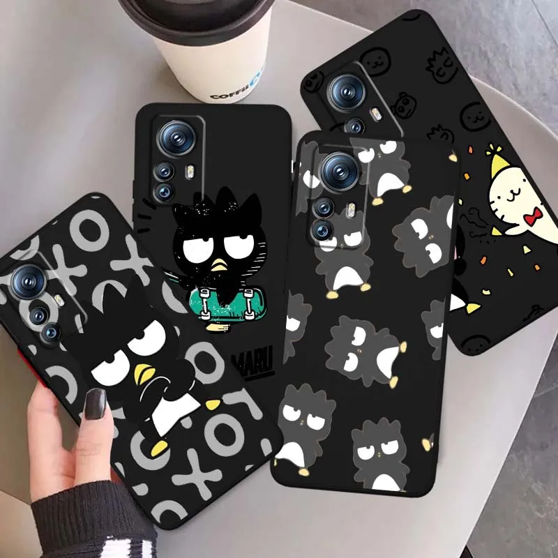 

Sanrio Bad Badtz-Maru Cartoon For Xiaomi Mi 15 14 13 13T 12 12T 12S 11 11i 11T Pro Ultra Lite 5G Black Soft Cover Phone Case
