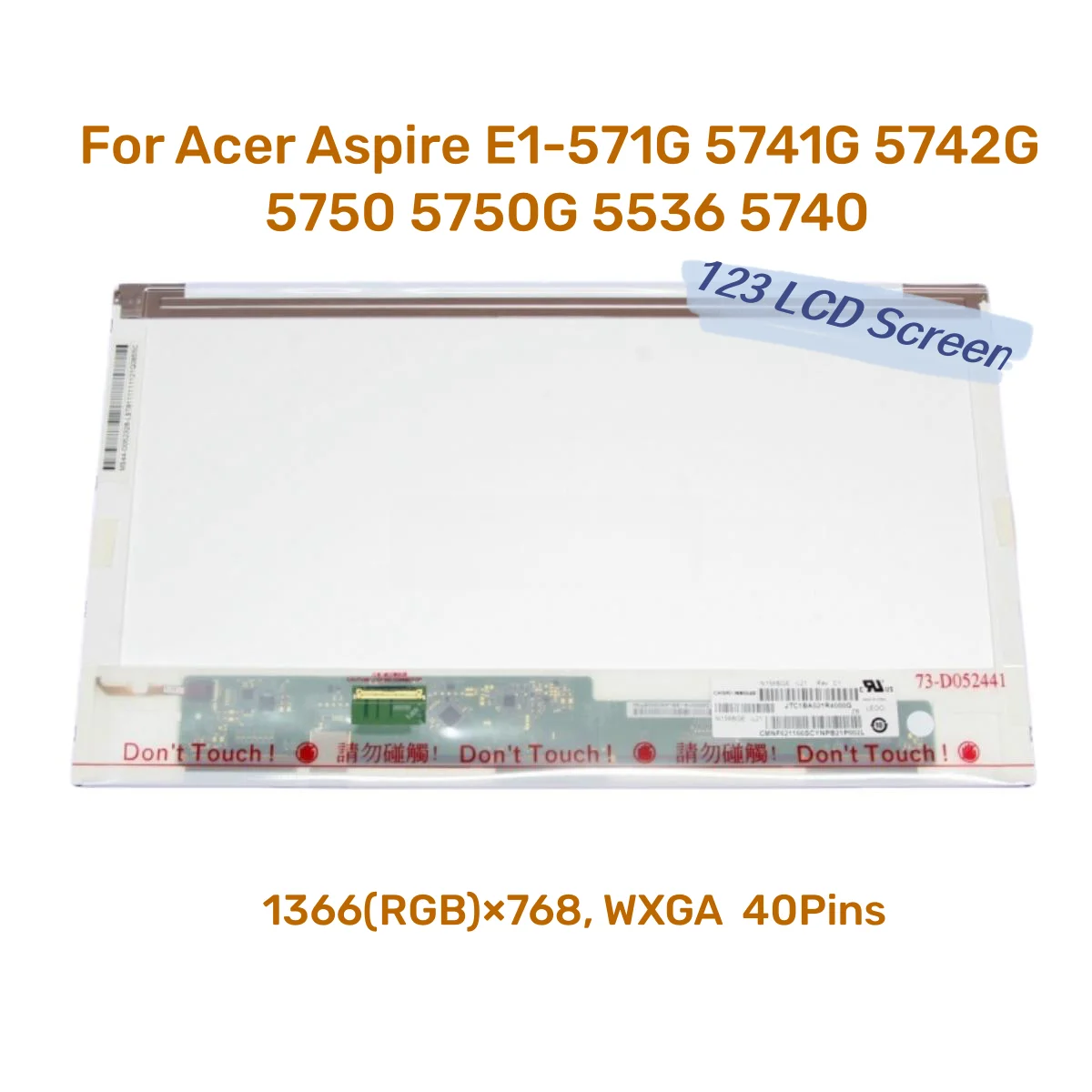 

Экран для Acer Aspire матрица ноутбука 15,6G 5741G 5742 5750G 5750 5536 5740