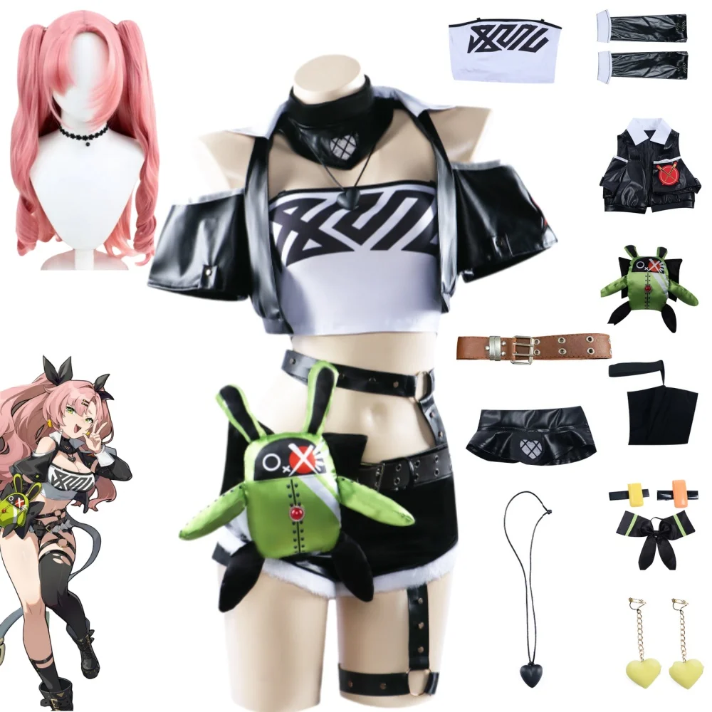 

Game ARPG Zenless Zone Zero Nicole Demara Cosplay Costume Halloween Comic Con Cosplay for Female Anime Characters