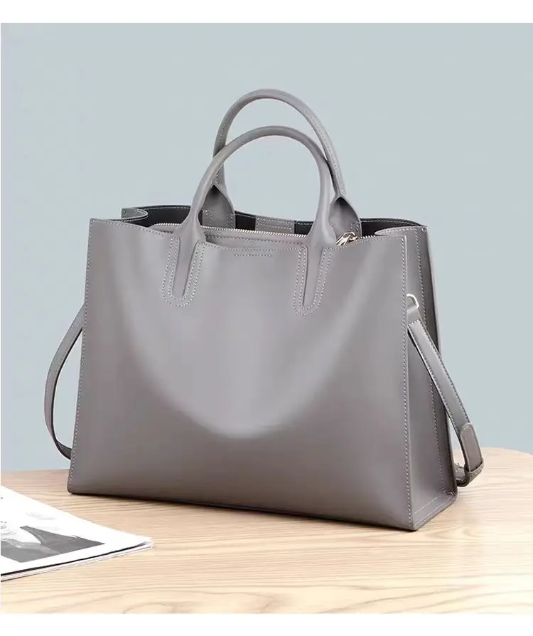 Luxe draagtas voor dames, echt leer, driedimensionaal ontwerp, zachte crossbodytas voor stijlvolle opslag