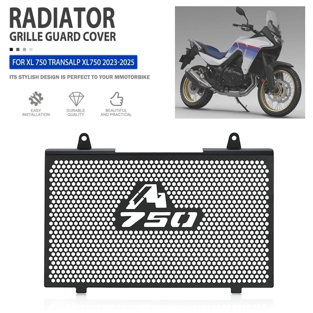 

Radiator Guard FOR HONDA XL 750 TRANSALP XL750 2023 2024 2025 Motorcycle Radiators Grille Cover Protector Accessories Parts