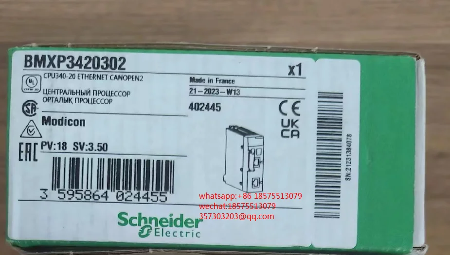 For Schneider BMXP3420302 BMXAMM0600 CPU  Programmable Controller New Original 1 PIECE