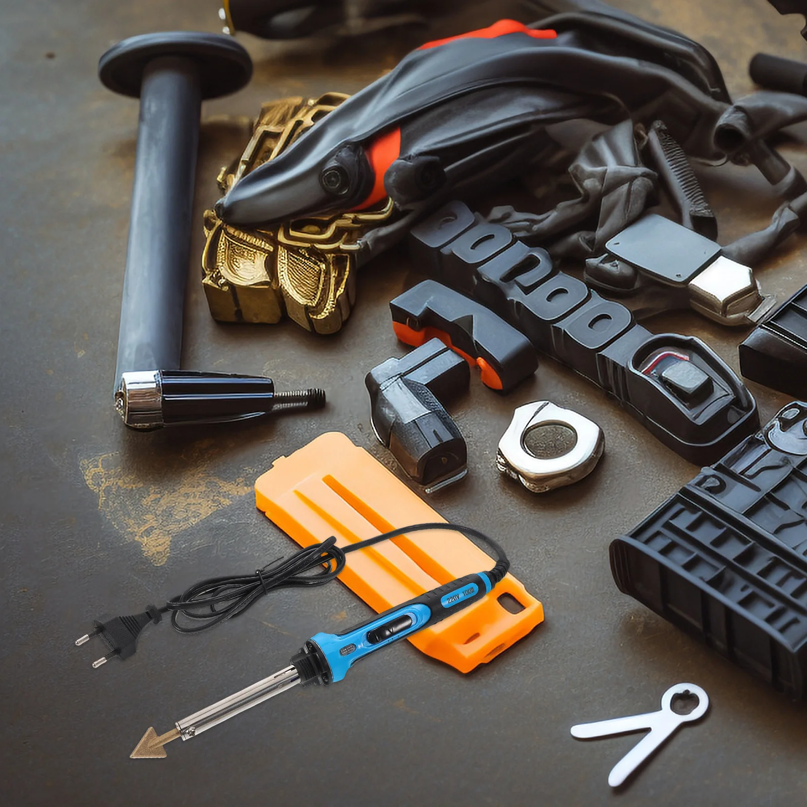 

Car Repair Tool Professional Bumper Dashboard Kayak Fix Kit Eu Plug Soldering Iron for ABS PP Pe Materials