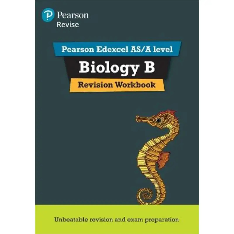 Pearson REVISE Edexcel ASA Level Biology Revision Workbook  2025 And 2026 Exams Ann Skinner Pearson Education 9781447989936 Book