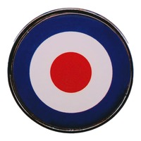 1pc RAF British Royal Air Force Roundel Enamel and Metal Pin Badge