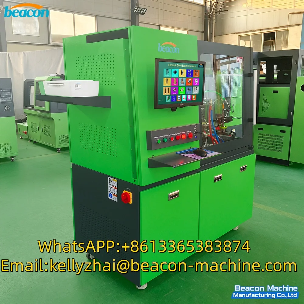 Diesel EUI EUP Injector Test Bench Common Rail System Tester with Coding Print Report Multi-Language Support