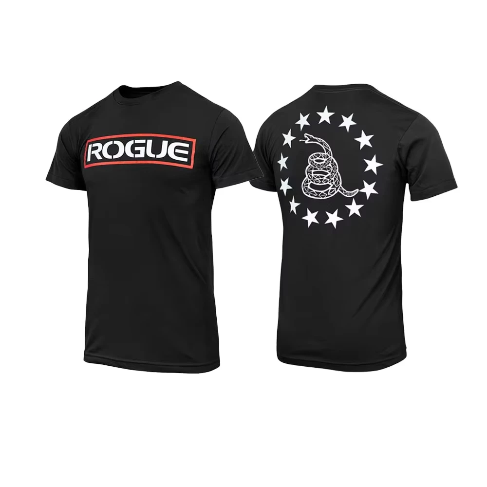 

Rogue Unisex Short Sleeved T-Shirt American Street Sportswear Casual Fashion 2026 Hot Sale Comfortable Cotton Tee Men Women Tops