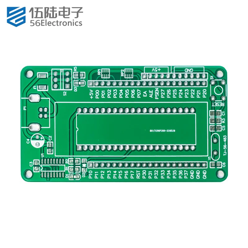 51 SCM Minimum System Board Development Board Learning Board Welding Spare Parts with Downloader Core Board