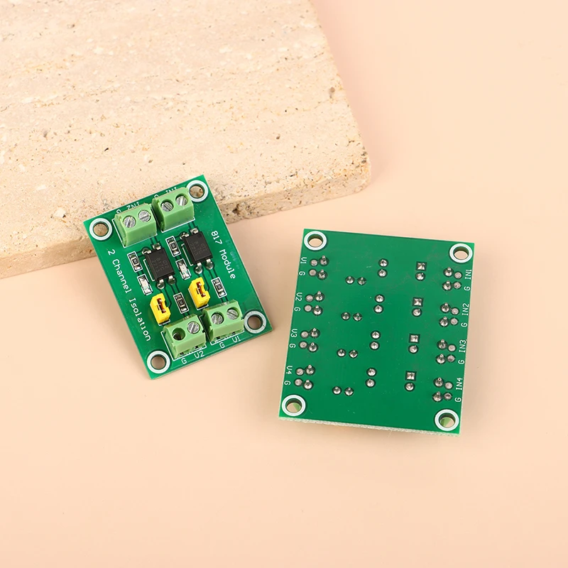 PC817 Optocoupler Isolation Board 2/4/8 Channels Voltage Converter Adapter Module 3.6-30V Driver Photoelectric Isolated Module