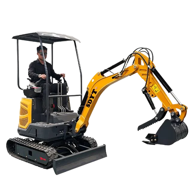 2 طن حفارة صغيرة الصين مصنع يدعم مخصصة عالية الكفاءة محرك الديزل متعدد الوظائف الكابينة حفارة صغيرة