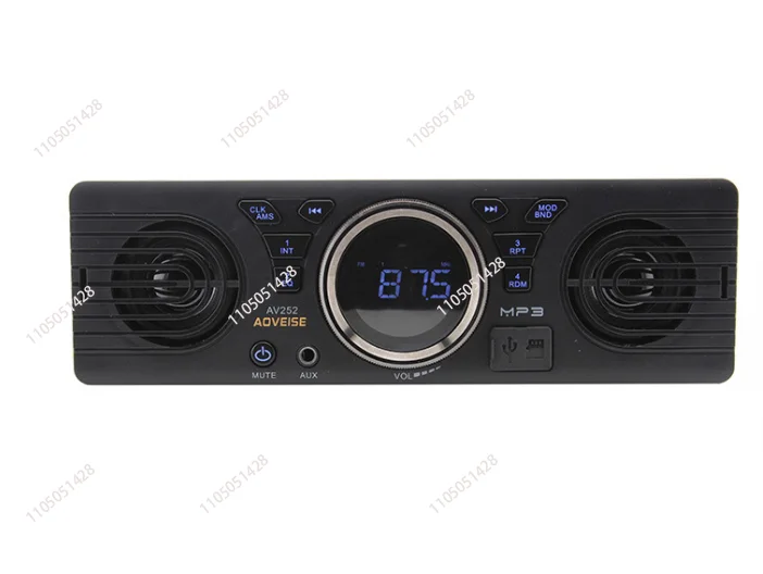 

AV252 электромобильный радиоремень, динамик, Bluetooth, хост-динамик, 12 В, автомобильная SD-карта, MP3-аудио