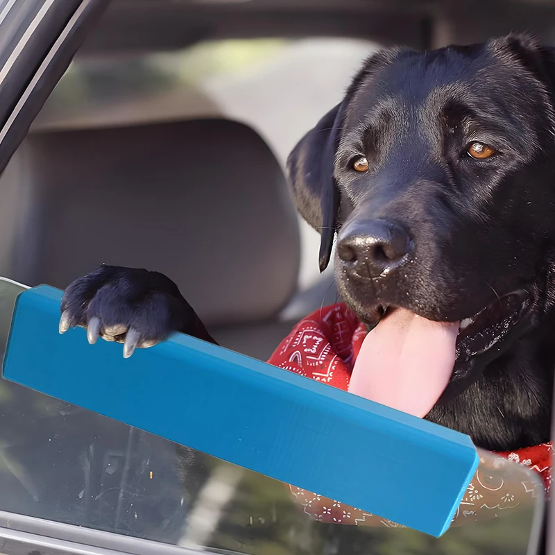 

Foam Dog Car Window Cushion, Soft Chin Rest For Comfortable Car Rides, 25cm/9.84in Long,Blue,