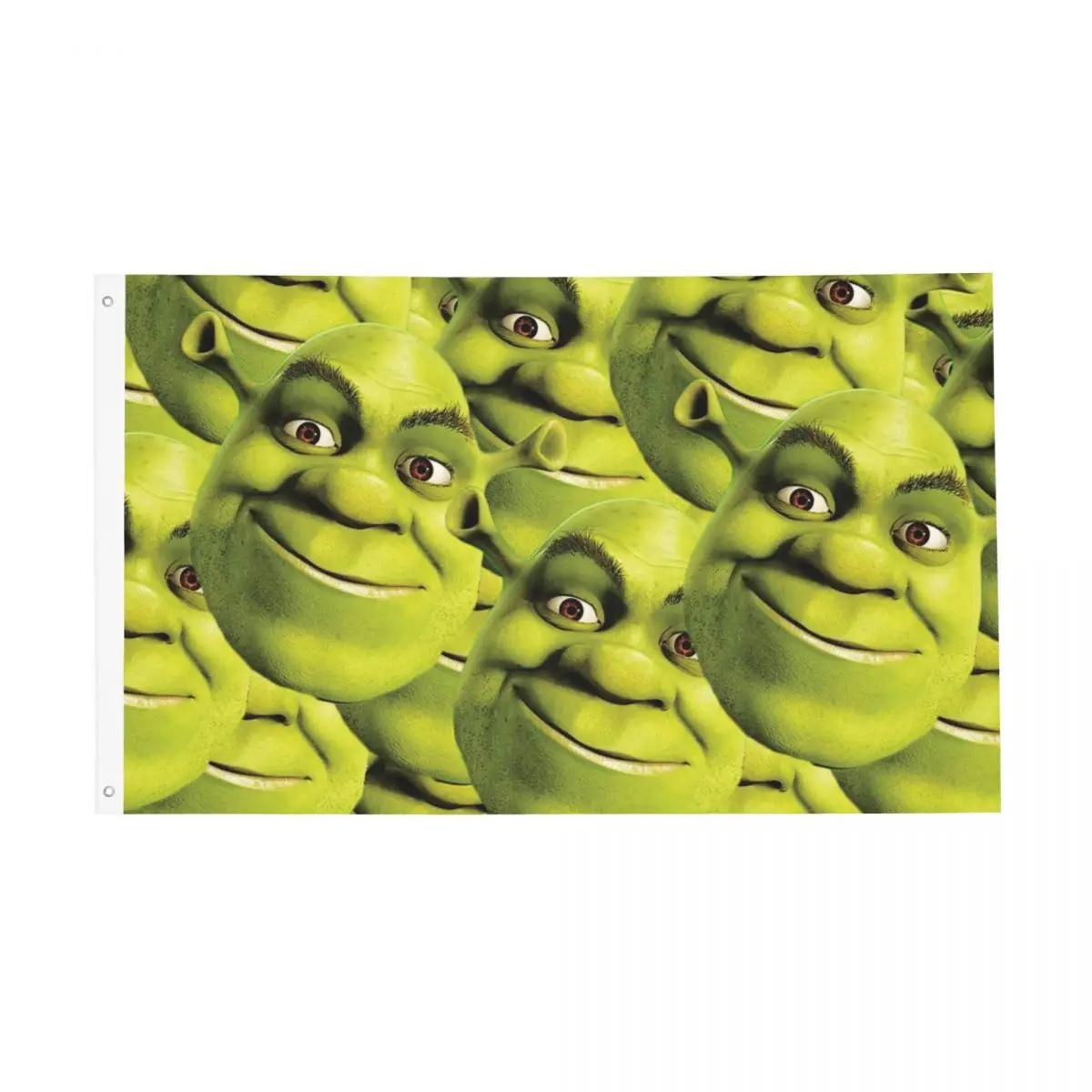 Shreks Collage Flag Outdoor Banner Polyester Smile Decoration Fade Proof 2x3 3x5 4x6 FT Flags