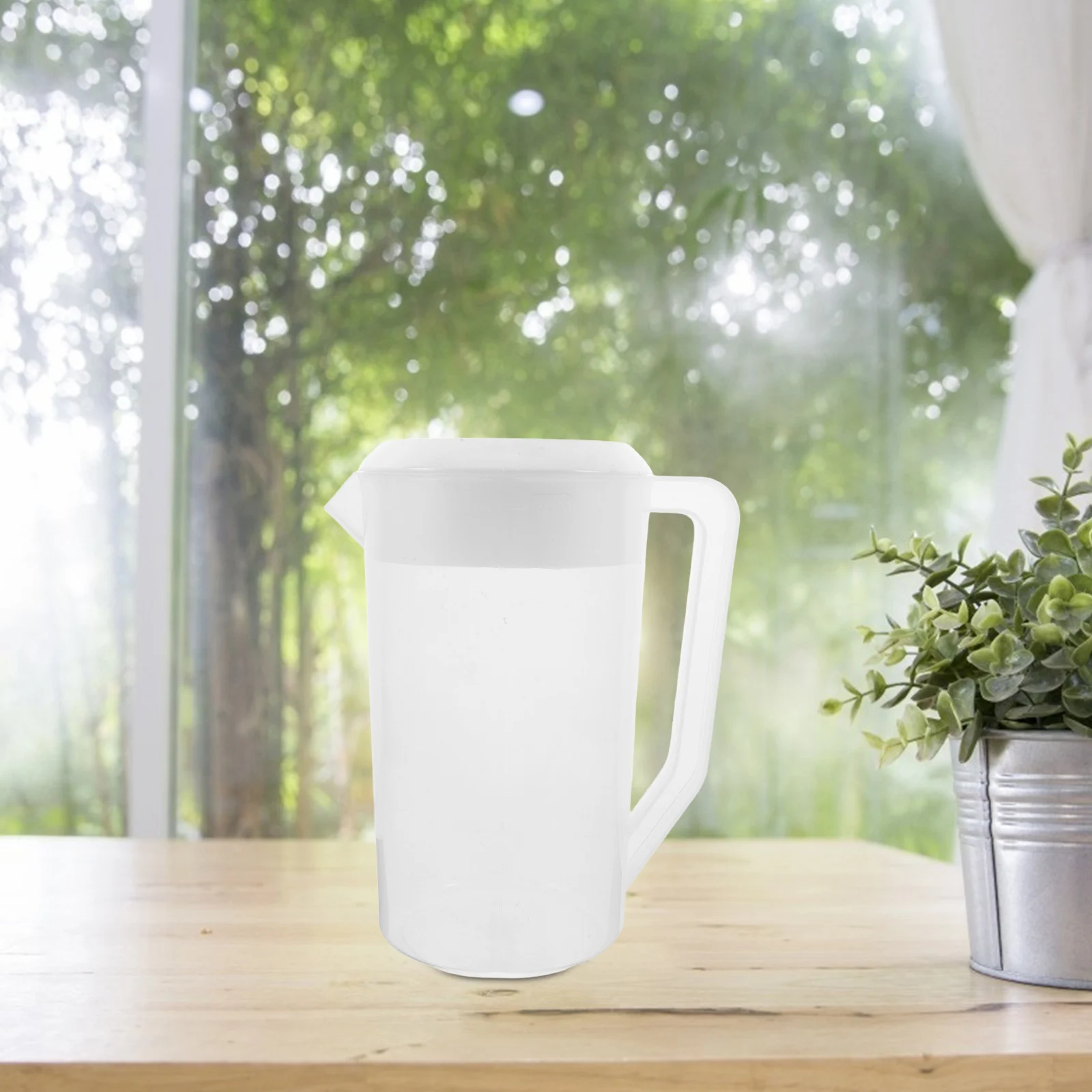 

Cold Water Bottle Container for Fridge Beverage Pitcher Iced Coffee Refrigerator Tea Measuring Pot Kettle Pitchers Drinks Work