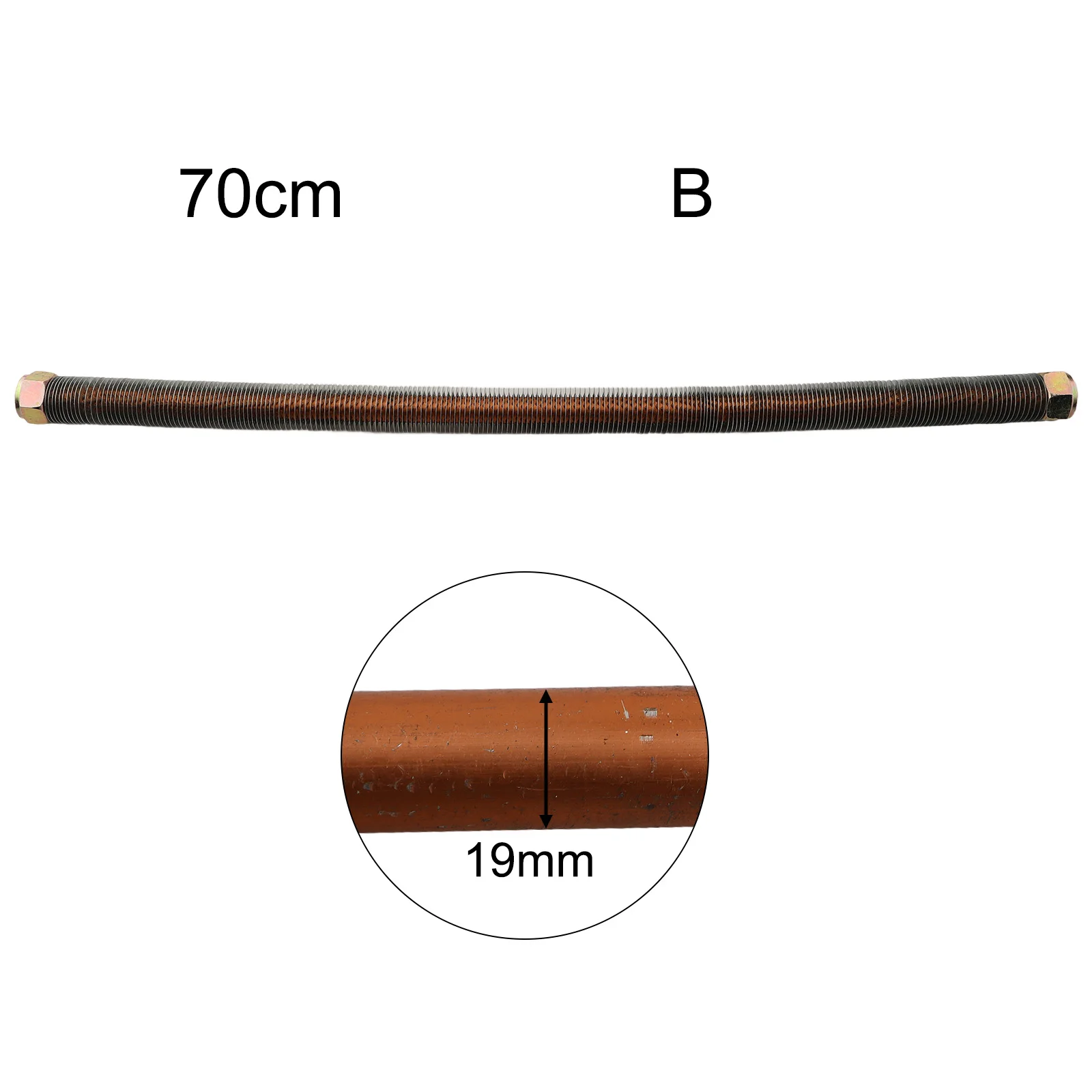 High Pressure Air Compressor Discharge Tube Made with Copper and Aluminum Alloy for Secure and Stable Air Pump Head Connection