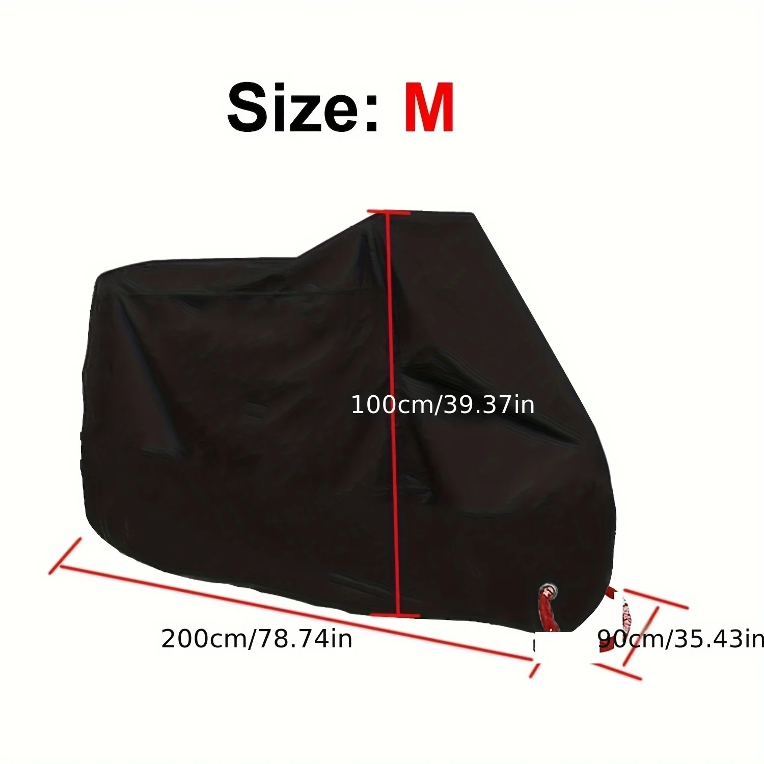 Bike Cover Outdoor Storage Waterproof Anti-UV 190T Oxford Covers for Bicycles Motorbike Rain Snow Dust Motorcycle Protective