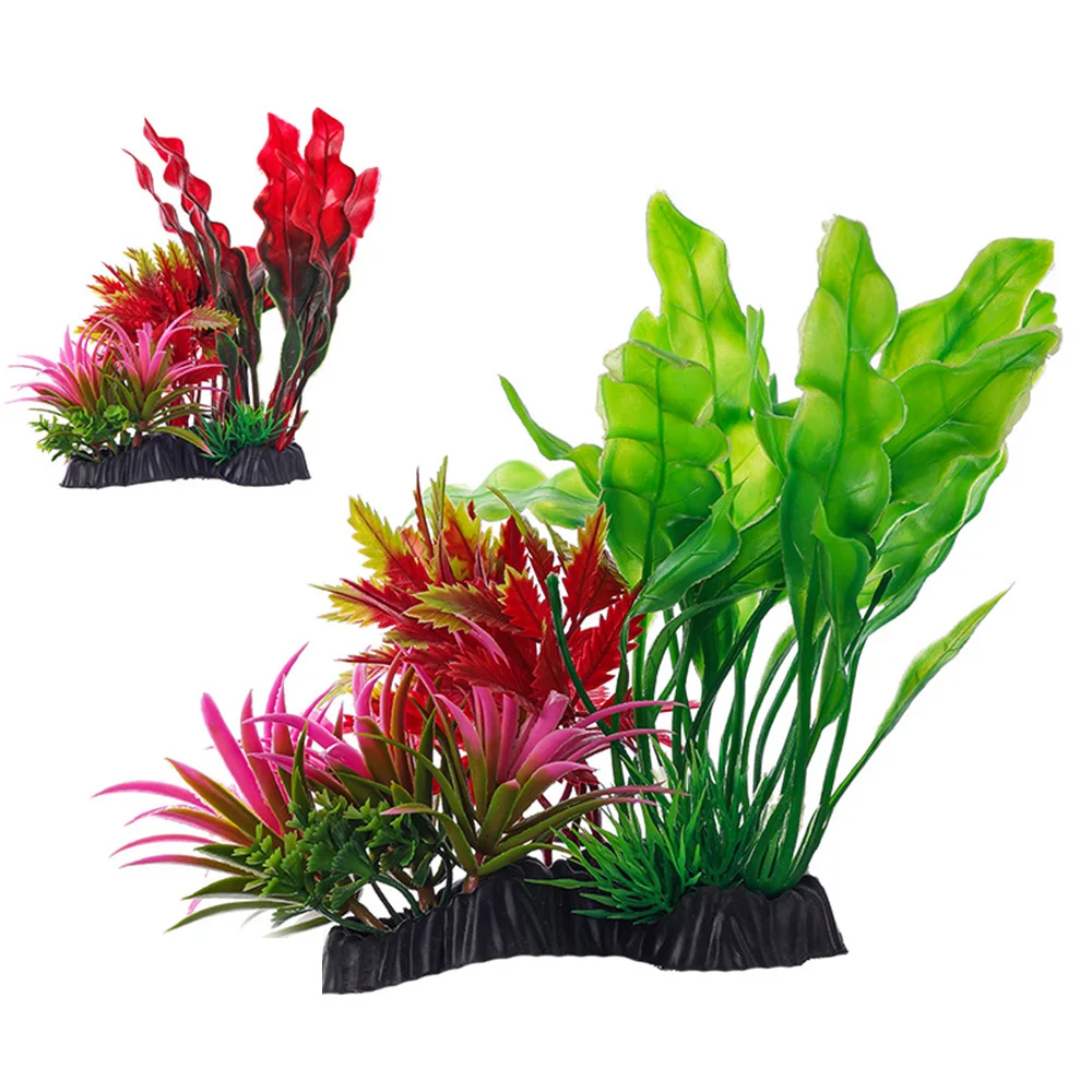 Fish Tank Simulation Water Plant Landscaping Decor Aquarium Plastic Water Plant