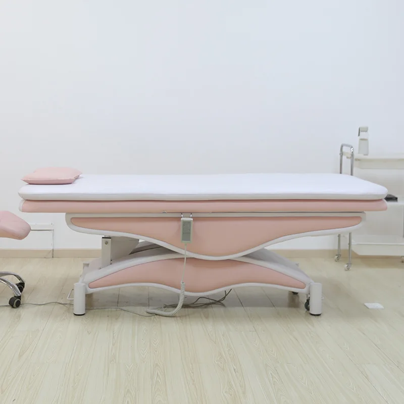Tempat Tidur Kecantikan Elektrik Salon Kecantikan Bedah Plastik Mikro Tempat Tidur Injeksi Kecantikan Medis Tempat Tidur Pengangkat Spa Tubuh Wajah Bordir Pijat