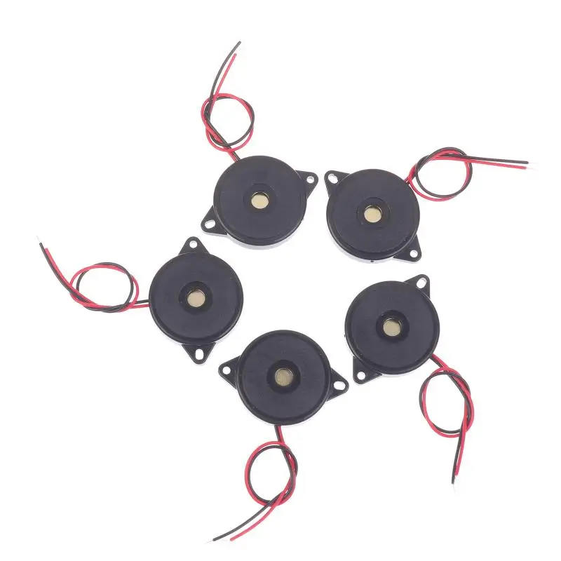 5/10/15Pcs 3040 Passive Piezoelectric Buzzer High-decibel With Wire For Arduino DIY Car Alarm Electronic Projects