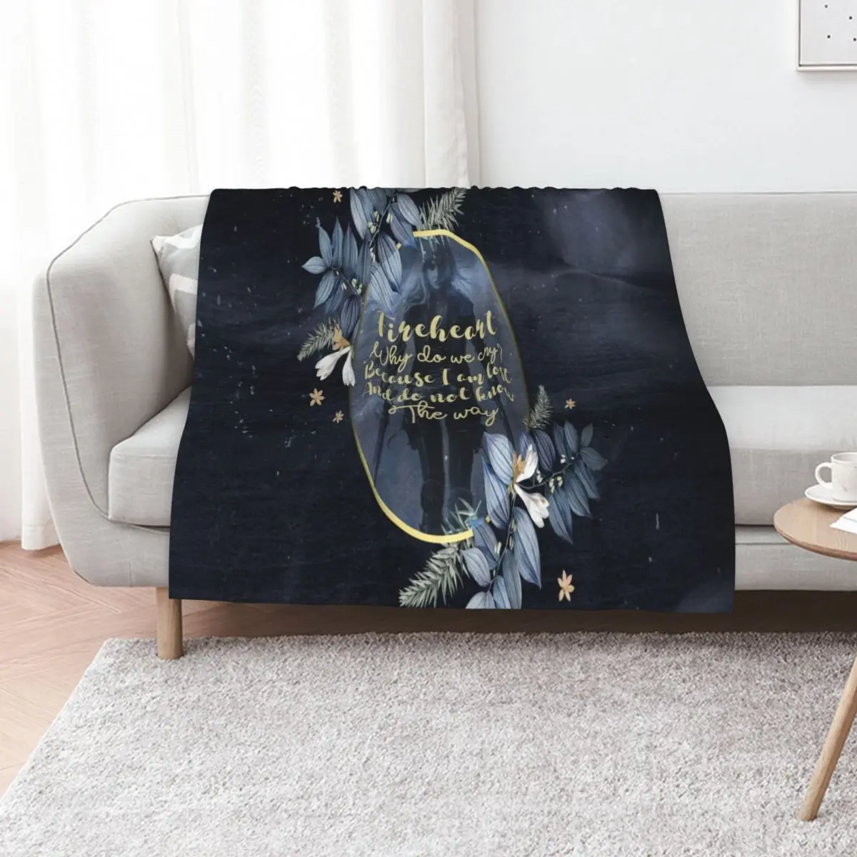 Throne of glass Throw Blanket for sofa christmas decoration Shaggy Blankets For Sofas decorative Retros Blankets