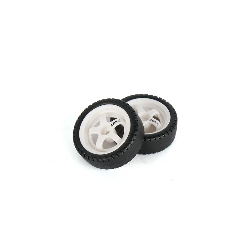 LDRC AE86 A86 LD1801 LD1802 LD1803 LD1804 A01 A02 4pcs 33mm RC Hard Drift Tire Wheel Hard Tyre 1/18 RC Car Upgrade Parts