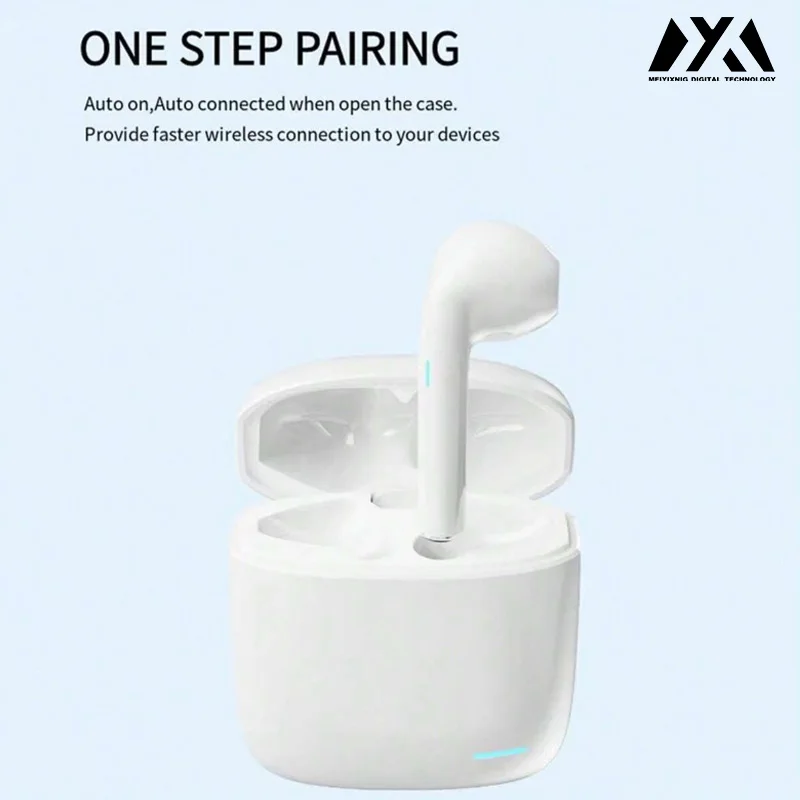 X27-무선 이어버드 스테레오 베이스 헤드폰 인이어 노이즈 캔슬링 TWS 이어버드 스포츠 미니 충전 케이스 이어버드 안드로이드 IOS