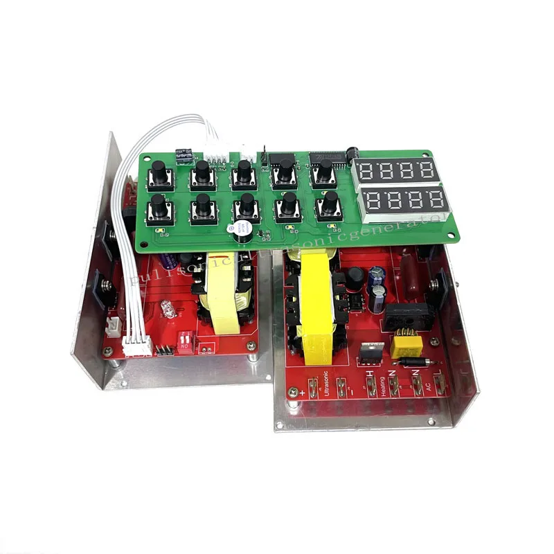 120Watt 40Khz Ultrasonic Frequency Power PCB With Digital Display Board For Driving Piezoelectric Transducer Used In Cleaner