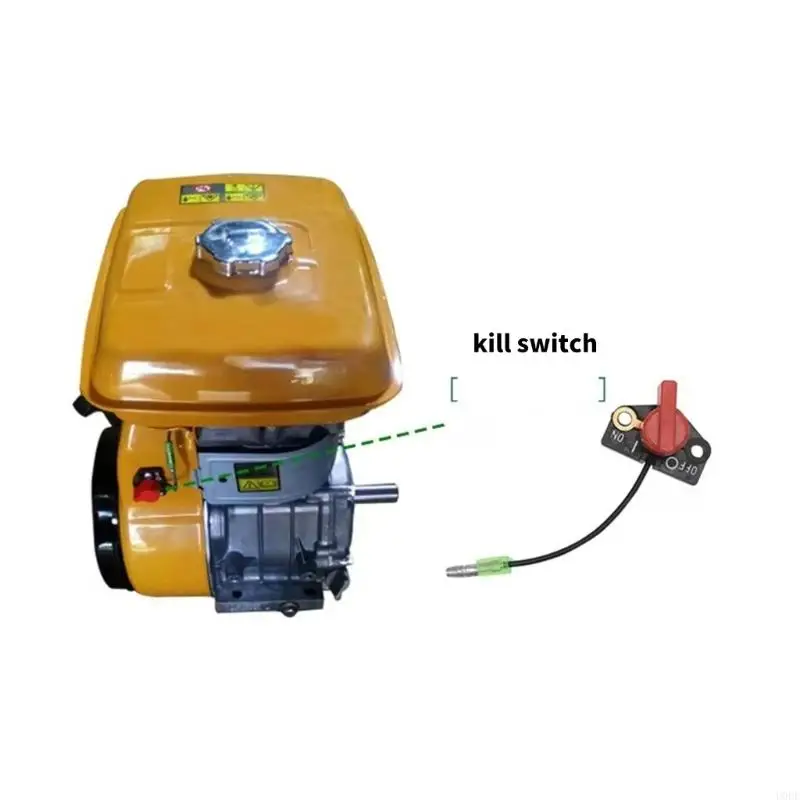 Impact Resistant ABS Shut Off Switches Replacement Part For Robin EY20 Machines
