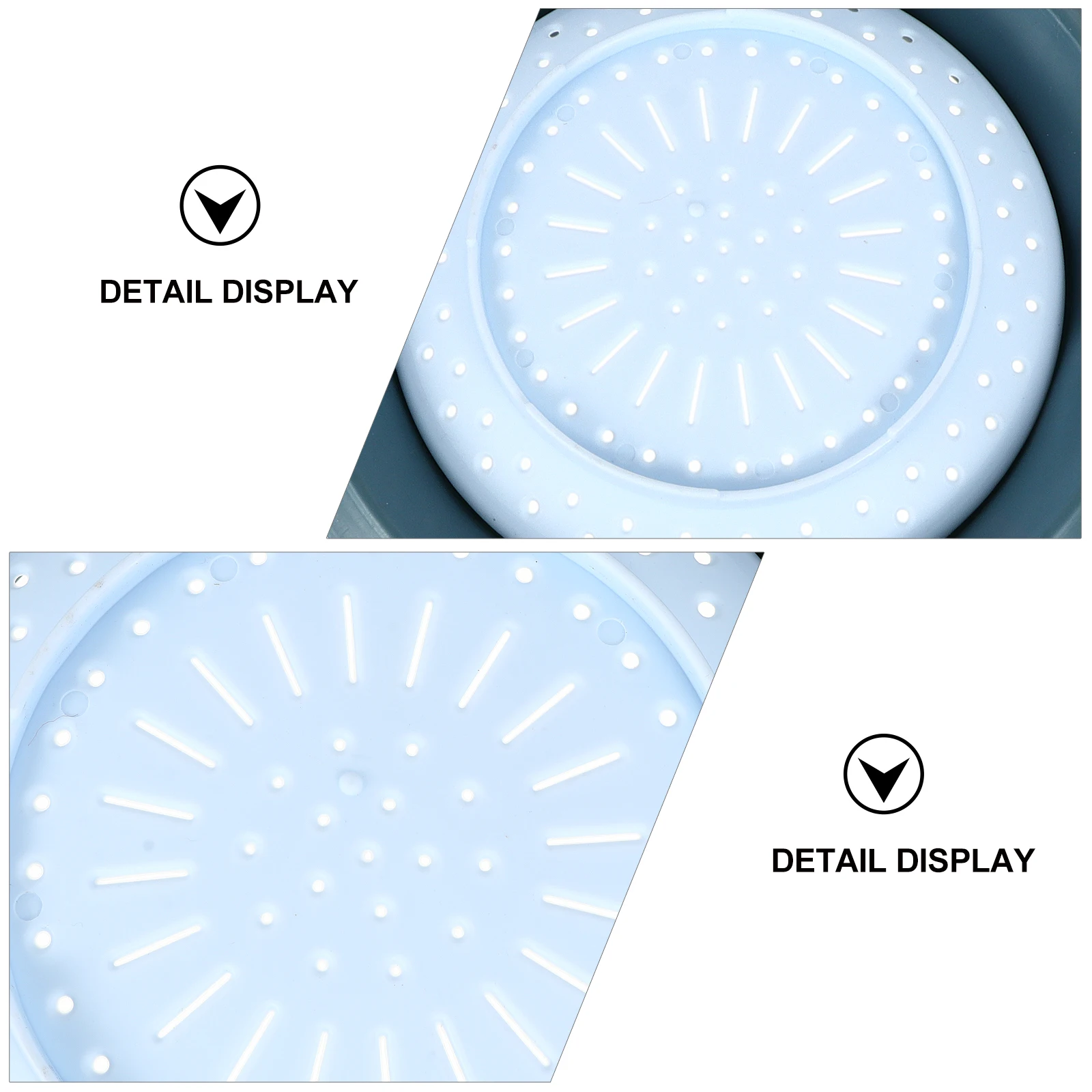 

Vegetable Rack Countertop Mesh Drainer Fruits Basin Basket Kitchen Strainer Washing Vegetables