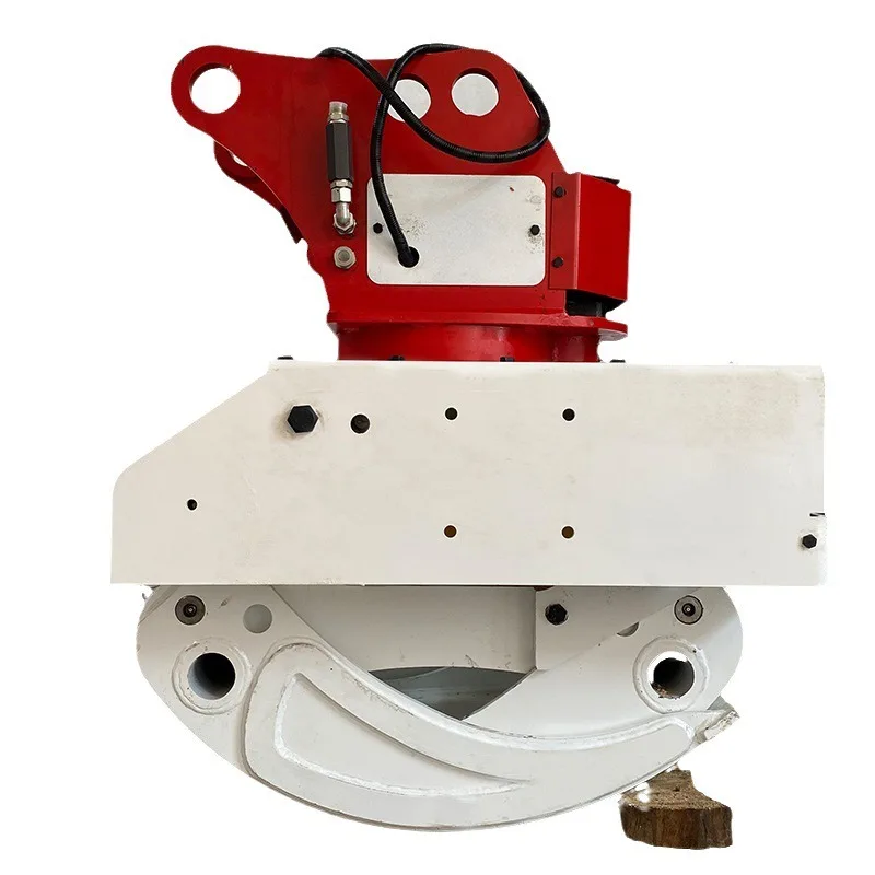 Hydraulic rotary tree cutting mountain forest tree grabbing