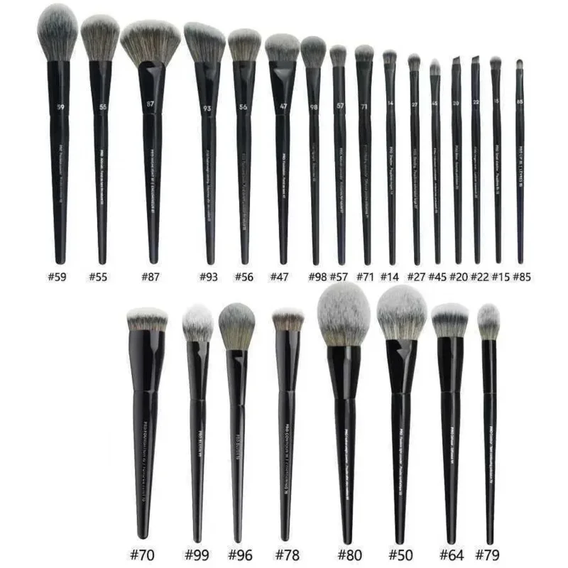 Bla Powder Makeup Brushes Angled Sculpting Foundation Face essential cosmetic tools Eyeshadow Eye Make Up Brush W 250221