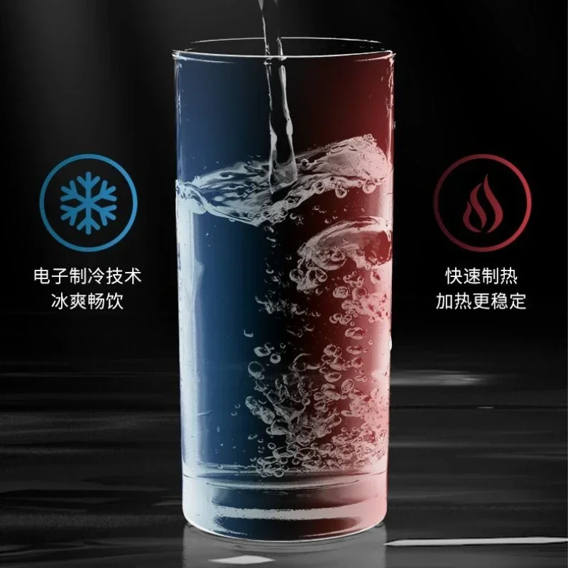 Household Vertical Water Dispenser: Top Bucket Design with Dry-Burn Protection, Child Lock & Cool/Heat Functionality