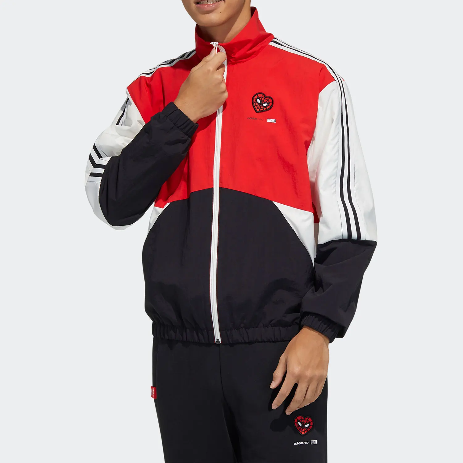 adidas-authentic-neo-men's-spider-man-collaboration-casual-jacket-h55131