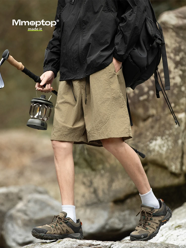 

MMOPTOP American Sle Outdoor Casual Workwear orts Men's Summer Qui Dry Loose Sports Pants Nylon Fabric Youth Faion