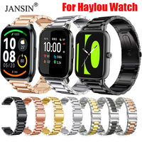 Stainless Steel Band For Haylou LS02 LS04 LS05 R8 S8 Metal Bracelet For Haylou Solar Plus RT3 RT2 RS3 RS4 RS5 GST Lite Watchband