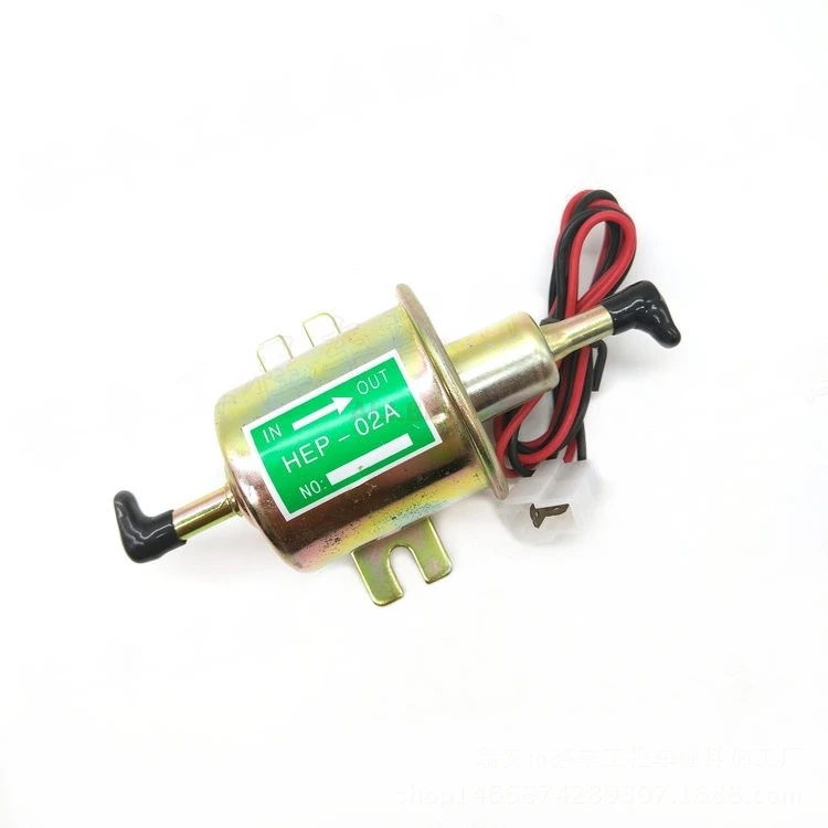 For KUBOTA ISUZU Modified Fuel pump External 12V24V Electronic pump excavator accessories