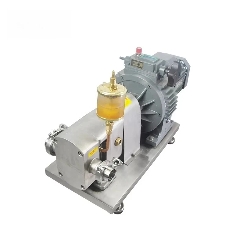 High Viscosity Sanitary Food Grade Stainless Steel Pumps Grease/tomato Paste/cake Batter/honey/chocolate Rotary Lobe Pump