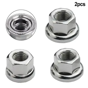 Novatec-固定ギアナット,9mm,リア,10mm,ホイールハブ,クランク,ほとんどの固定ギア用 - AliExpress