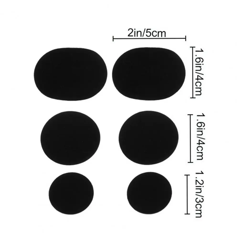 6Pcs Shoe Hole Repair Patch Shoe Repair Patch Set Universal Self-adhesive Round Shoe Hole Patch Kit for Sports High Heel Shoes