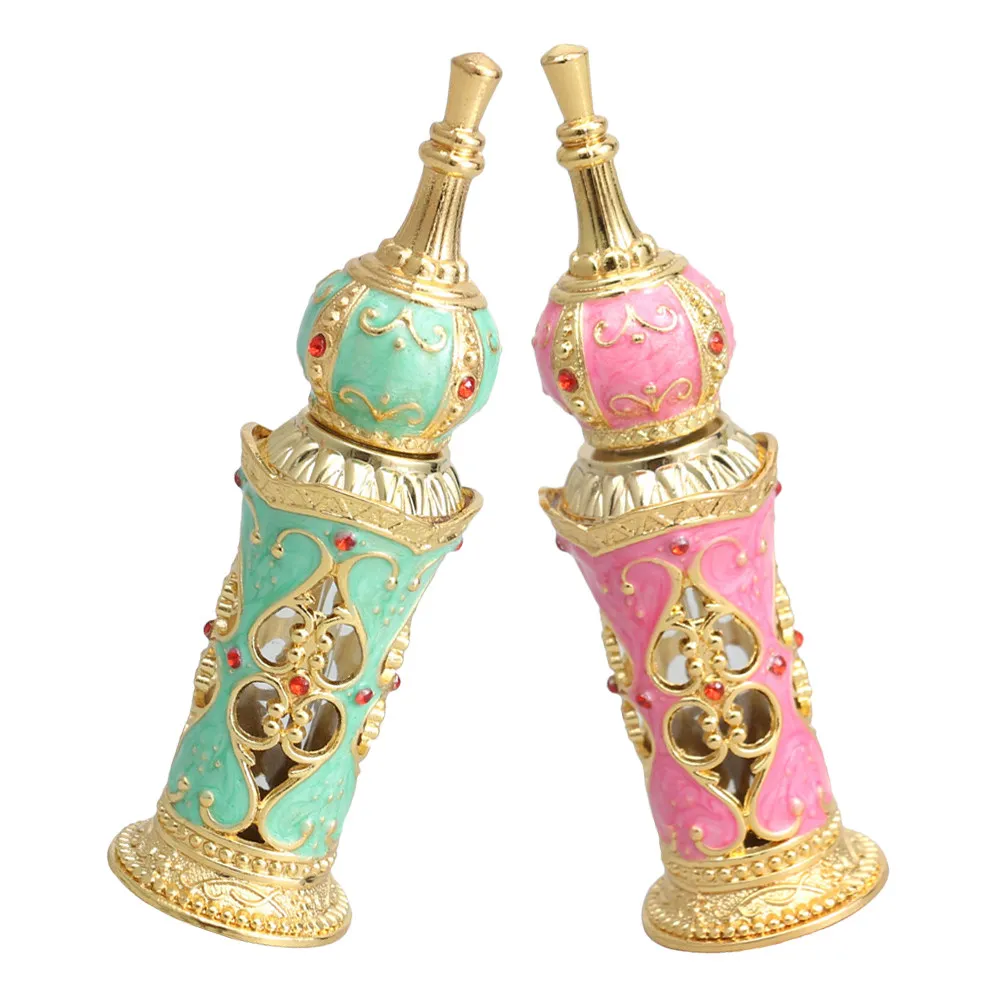 2 pcs Bottle Travel Refillable Bottles Portable Halloween Christmas New Year Essential Oil Empty Bottles Small