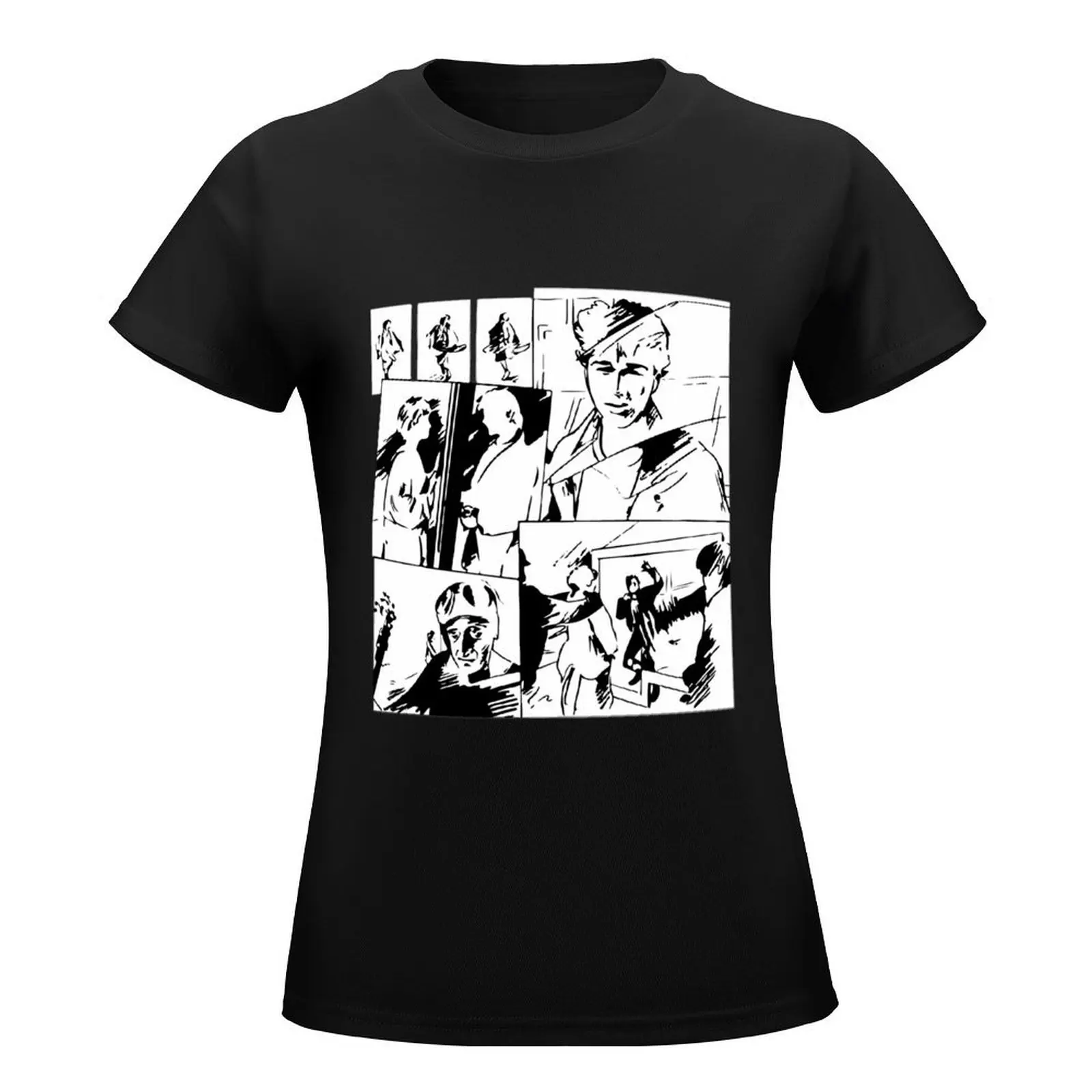 A-ha Classic 80s Music Video Take On Me Retro T-Shirt Short sleeve tee female tight shirts for Women