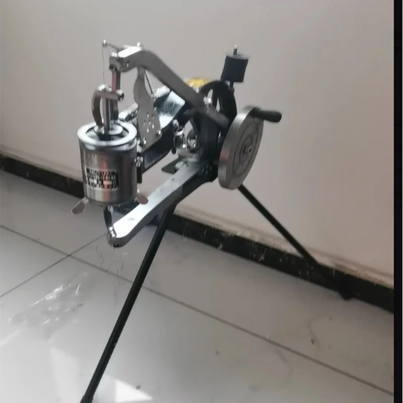 

Shoe repair machine, hand cranked shoe repair machine, sewing machine, hand sewn shoe sewing machine, 10 axis thick stitching ma