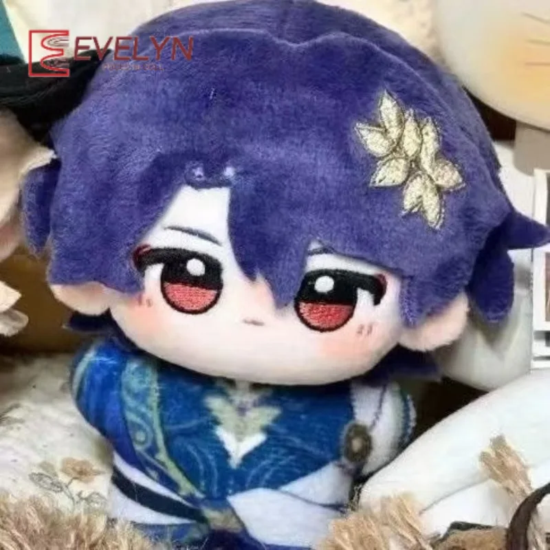 Evelyn 10CM Game Anime Honkai: Star Rail Cosplay Aventurine Dr. Ratio Soft Plush Adorable Pendant Keychain Mini Plush Doll Gifts - Image 2