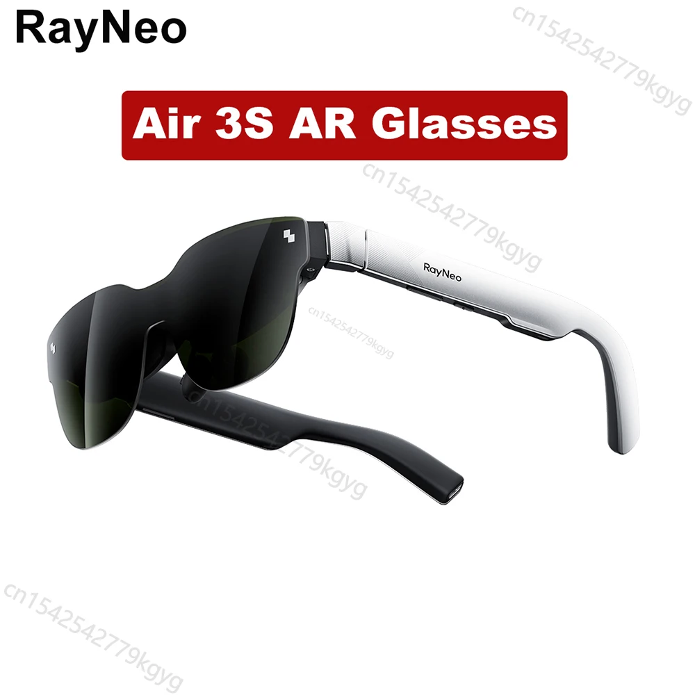 RayNeo Air 3S AR Glasses 201 بوصة شاشة عرض OLED صغيرة ثلاثية الأبعاد HD سينما خاصة تلفزيون الجيب للهاتف المحمول آلة ألعاب الكمبيوتر