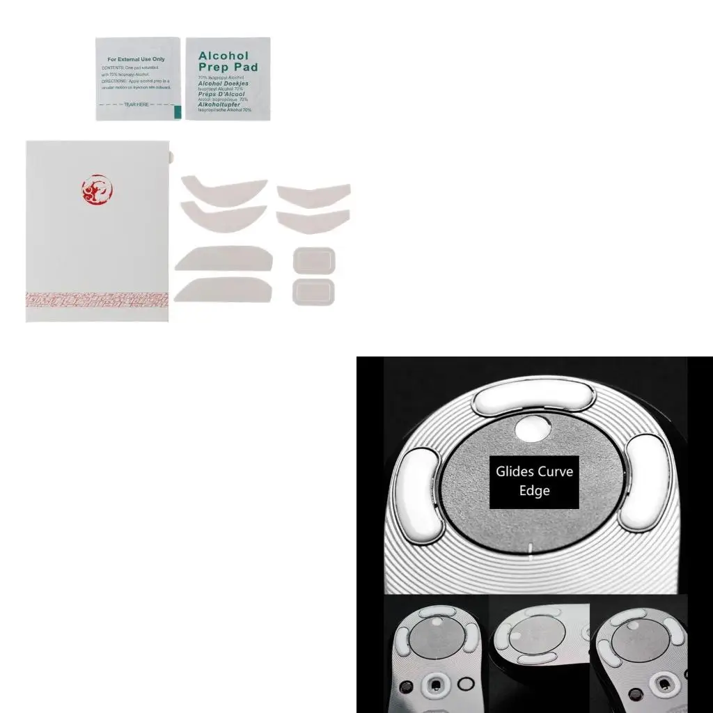 

2 упаковки коньков для мыши для проводных ножек Basilisk, сменные скользящие ножки