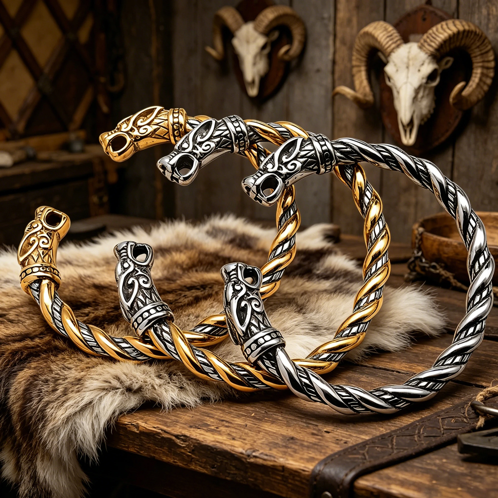 pulsera-vintage-nordica-con-cabeza-de-lobo-y-torsion-brazalete-abierto-ajustable-de-dos-tonos-estilo-punk-retro-unisex-joyeria-de-muneca-regalo-para-fiesta