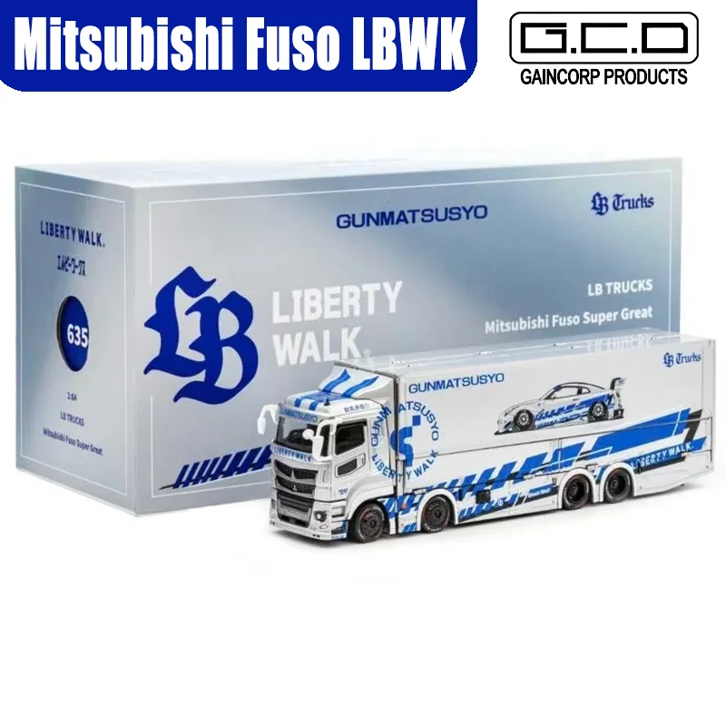 GCD 1/64 東京オートサロン2026 LBWK トラック 三菱ふそう GCD 1/64 Mitsubishi Fuso Super Great Transport LBWK, (RHD) TAS