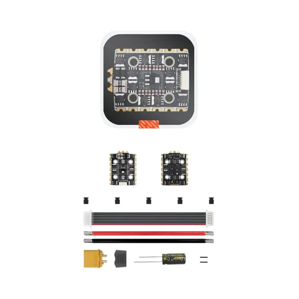 

NewBeeDrone Hummingbird 200 RaceSpec Stack F435 FC Built-in ELRS 2.4GHz 80A AM32 ESC for 5 Inch FPV Racing Drone Parts