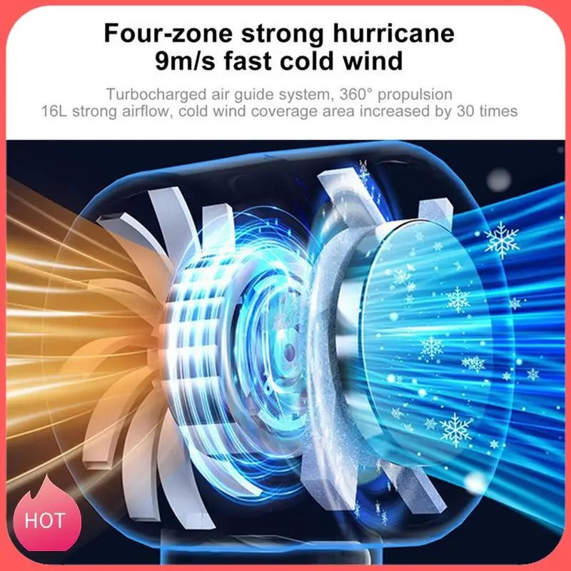 

HOT-Portable Foldable Handheld Small Fan Portable Small Hangable Hand Fan With 5 Speed Quiet Handheld Fan For Indoors
